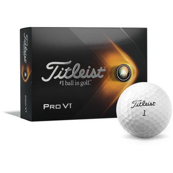 Personalized Titleist White Pro V1 Golf Balls